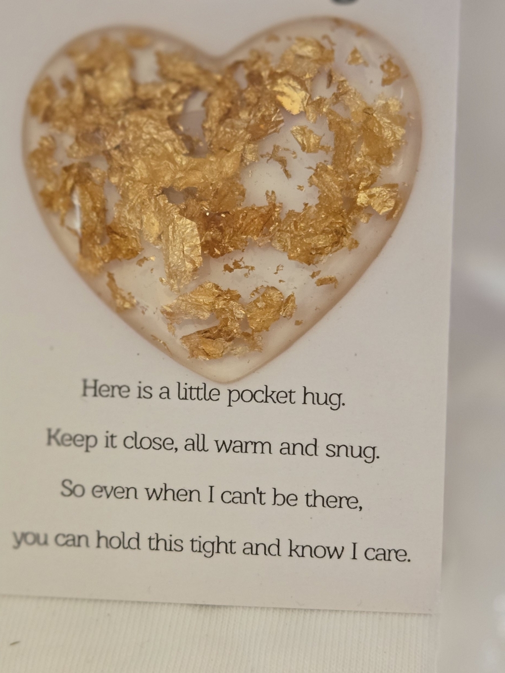 Customizable Heart Pocket Hug Trinket - Picture 4 of 7